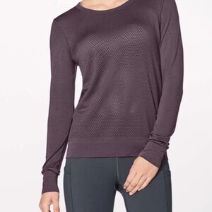 lululemon athletica Purple Long Sleeve Top